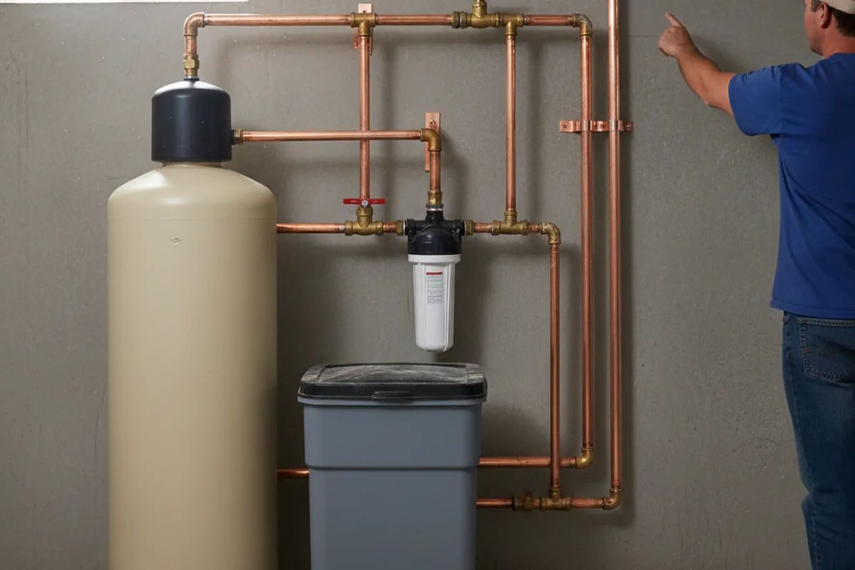 Whole-house water treatment system installed in Northbrook